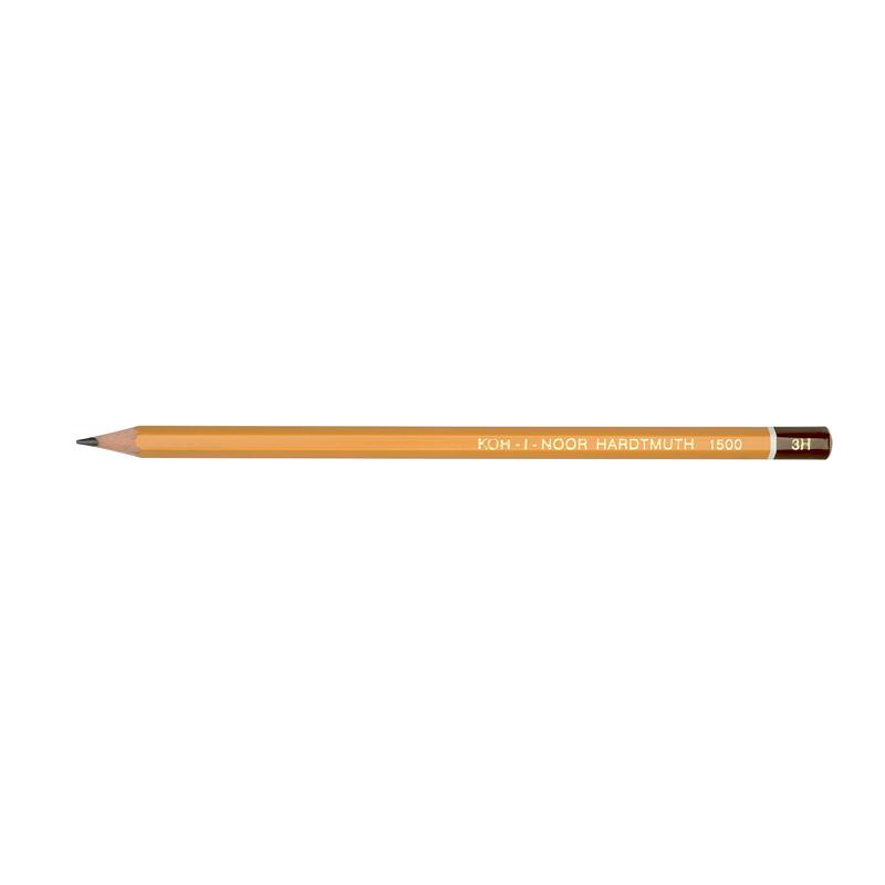 Олівець KOH-I-NOOR графітний, 1500.3H
